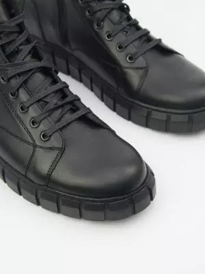 Male boots Respect:  black, Demі - 02