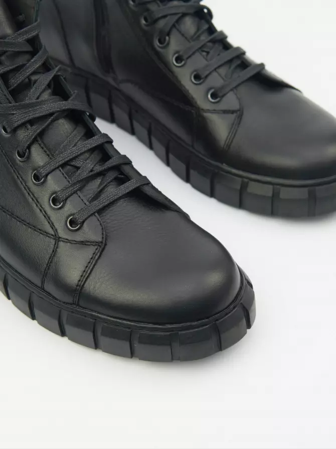 Male boots Respect: black, Demі - 02