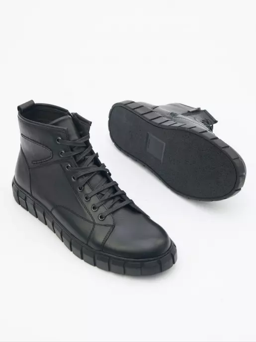 Чоловічі черевики Respect: чорний, Демі - 03