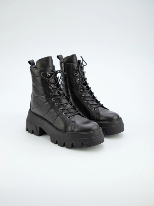 Жіночі черевики DAMLAX: чорний, Демі - 01