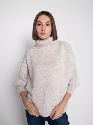 Female Sweaters URBAN TRACE:  beige, Demі - 01