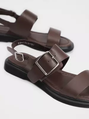 Women's sandals Respect:  brown, Summer - 02