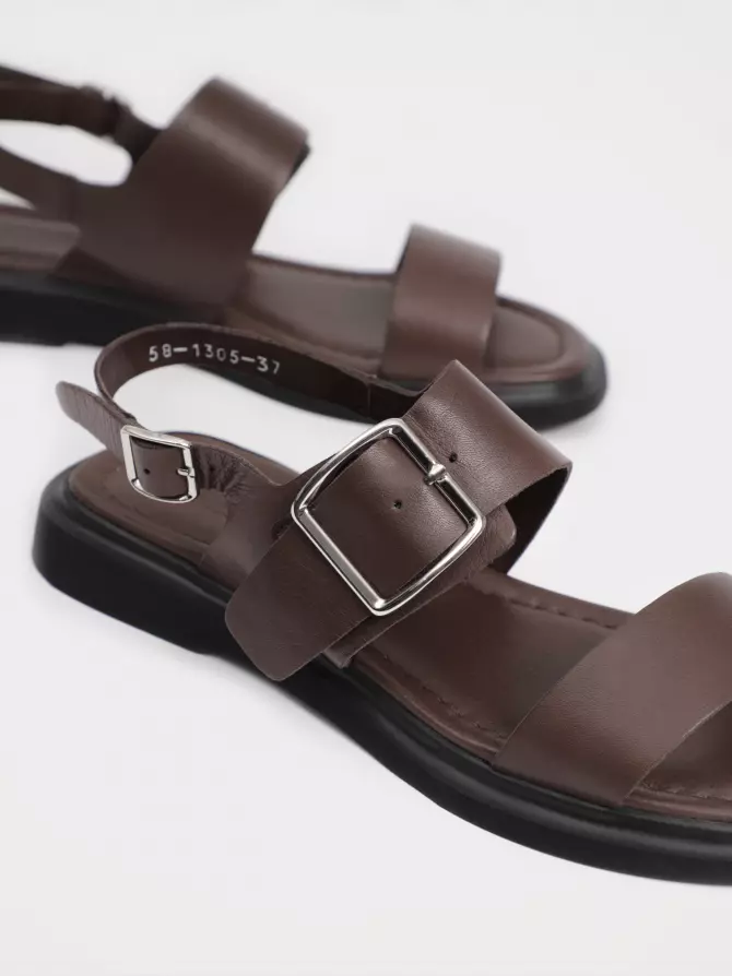 Women's sandals Respect: brown, Summer - 02