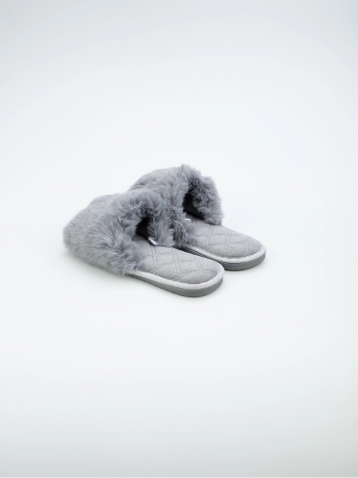 Чоловіче та жіноче домашнє взуття GEMELLI: серый, Зима - 06