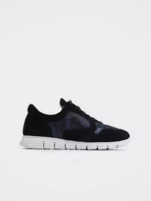 Male sneakers Respect:  blue, Summer - 01