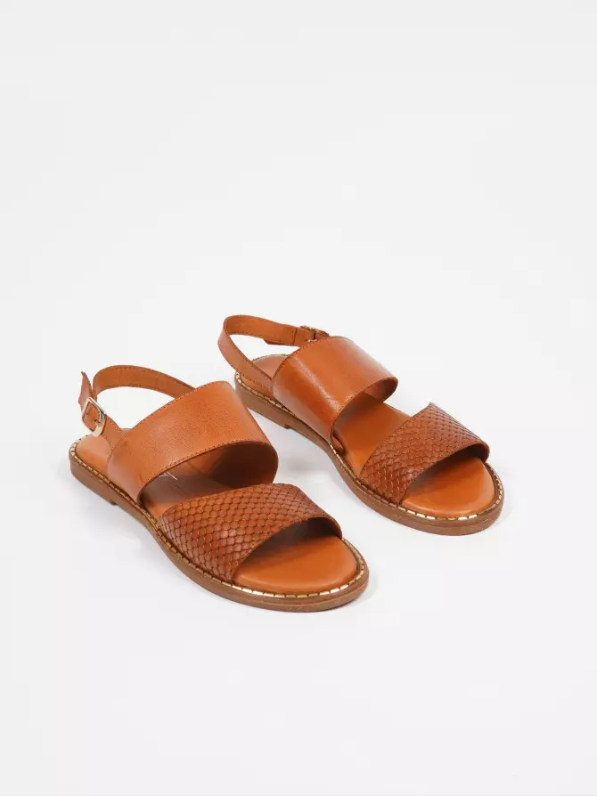 Women's sandals Respect: brown, Summer - 01