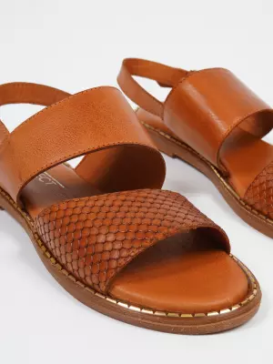 Women's sandals Respect:  brown, Summer - 02