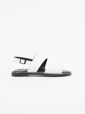 Women's sandals Respect:  white, Summer - 01