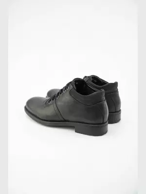 Male boots Respect:  black, Winter - 02