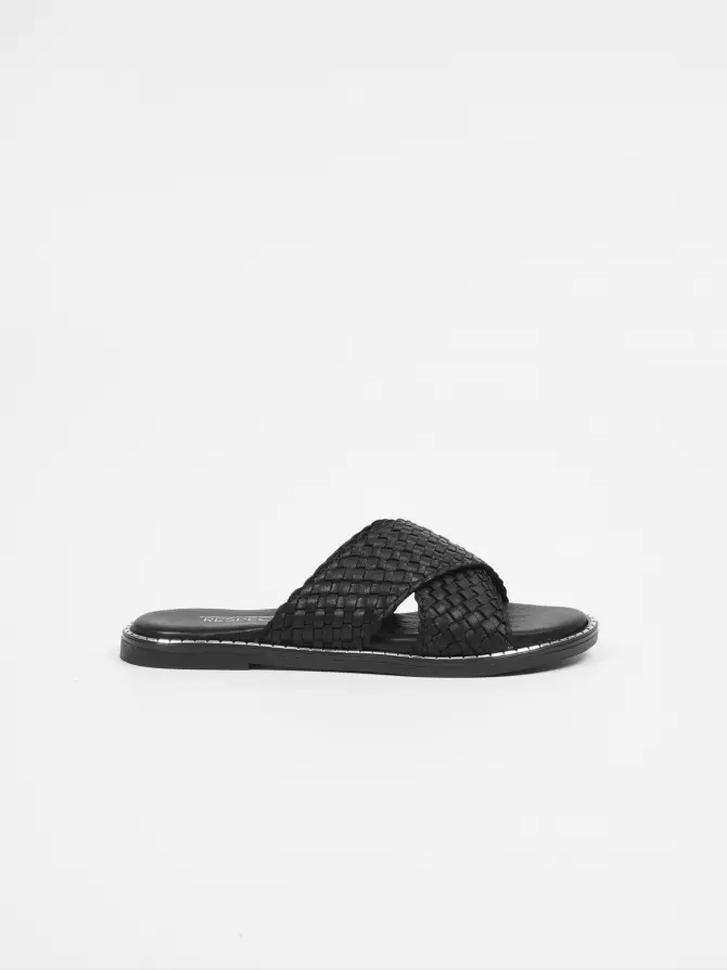 Women's clogs Respect: black, Summer - 00