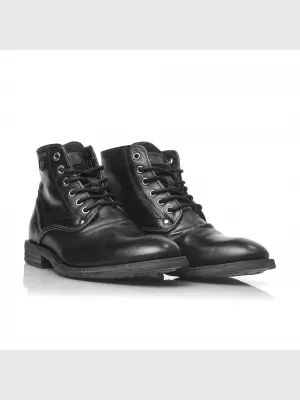 Male boots Respect:  black, Demі - 02