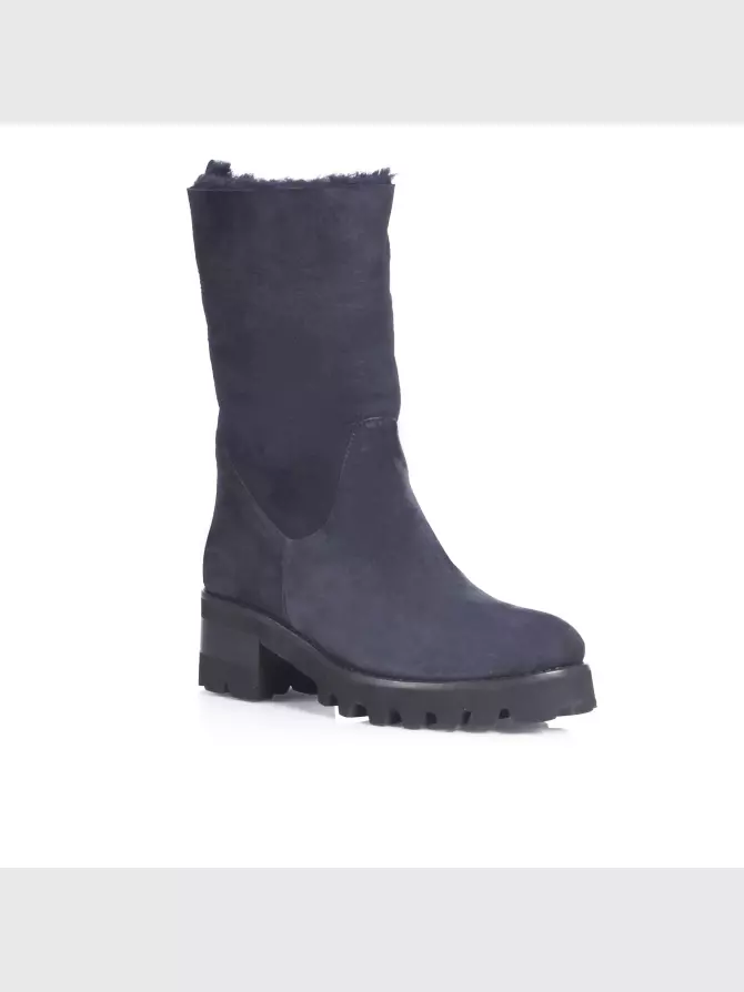 Женские ботинки Respect: синий, Зима - 02