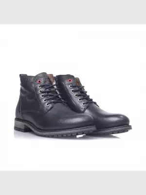 Male boots Respect:  blue, Winter - 02