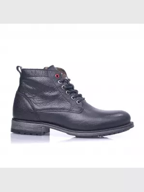 Male boots Respect:  blue, Winter - 01