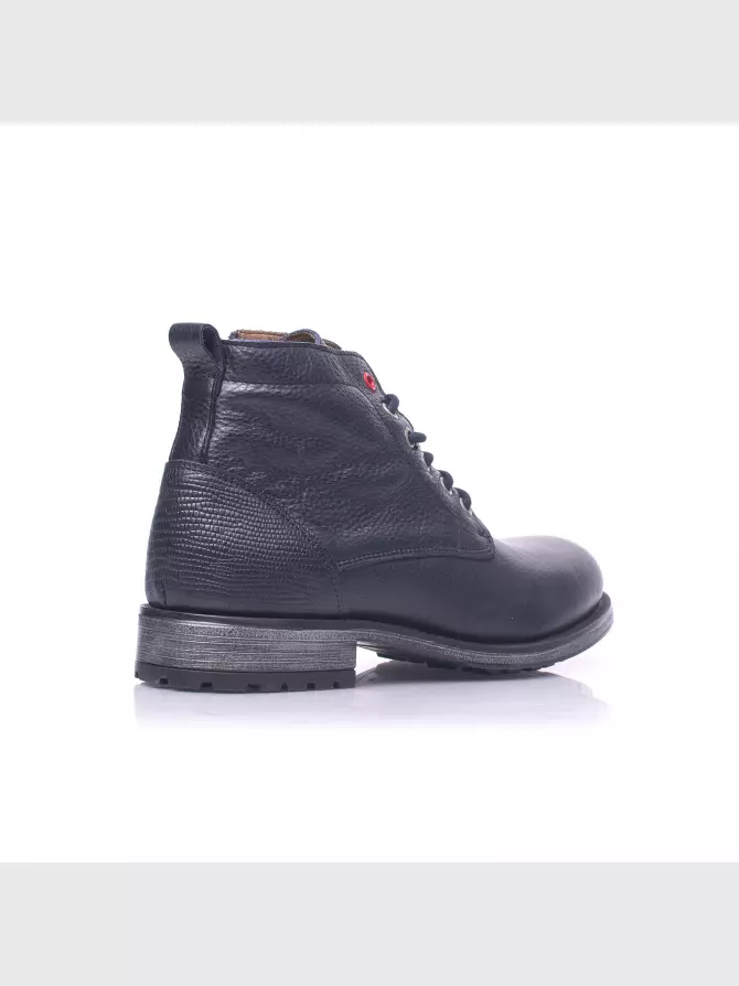 Male boots Respect: blue, Winter - 03