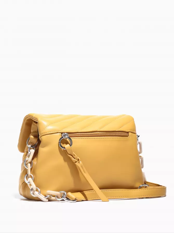 Bag Portofiano: yellow, Summer - 03