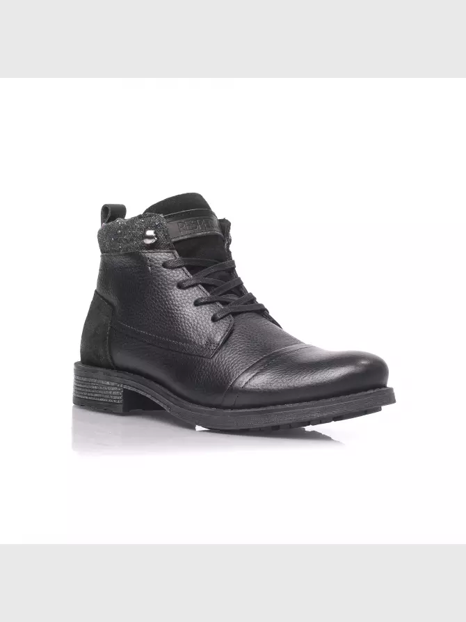 Male boots Respect: black, Demі - 01
