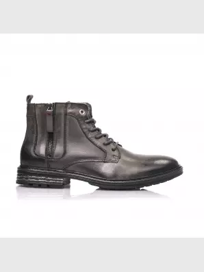 Male boots Respect:  grey, Demі - 01