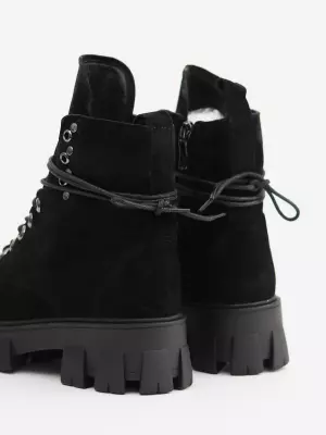 Жіночі черевики Respect:  чорний, Зима - 02