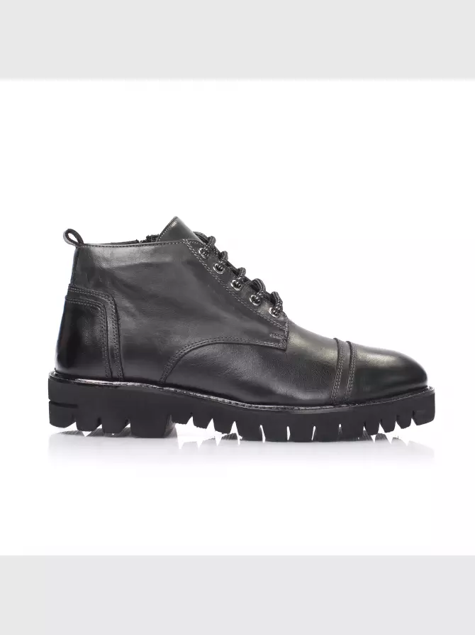 Male boots : grey, Winter - 00
