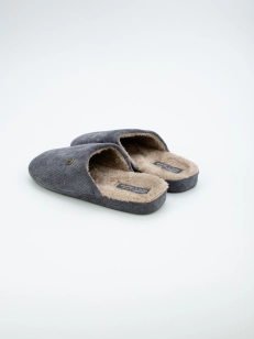 Чоловіче та жіноче домашнє взуття GEMELLI:  серый, Зима - 02
