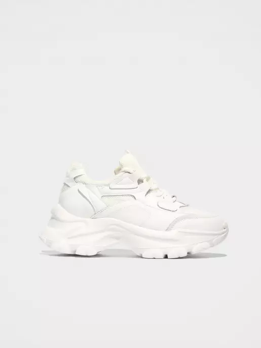 Female sneakers Respect: white, Year - 00