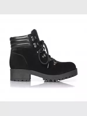 Female boots Respect:  black, Winter - 01