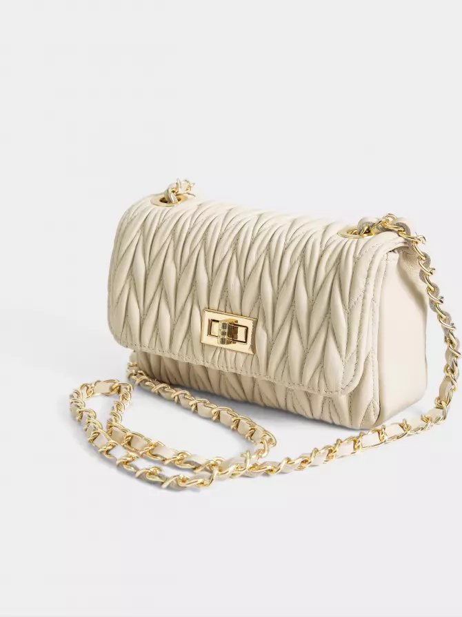 Bag URBAN TRACE: beige, Year - 02