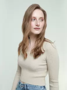Female Sweaters URBAN TRACE:  beige, Year - 01