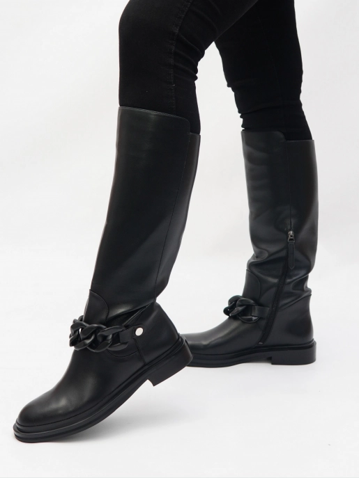 Female high boots Corso Como: black, Demі - 05