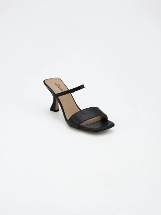 Female heeled sandals Corso Como: black, Summer - 01