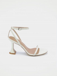 Female heeled sandals Corso Como:  beige, Summer - 01