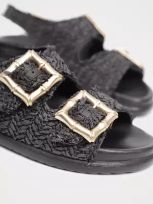 Women's sandals URBAN TRACE:  black, Summer - 02