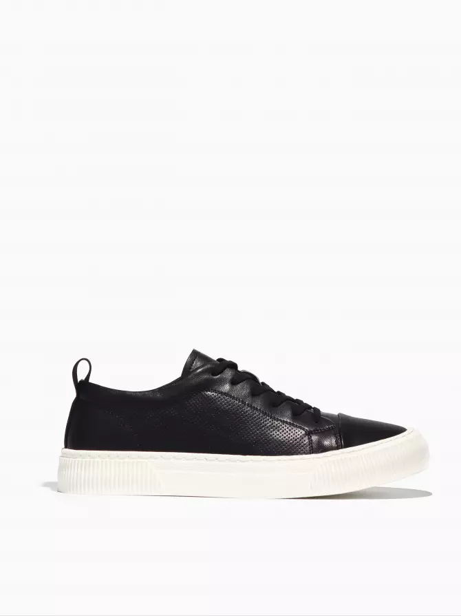 Men's Sneakers Respect: black, Summer - 00