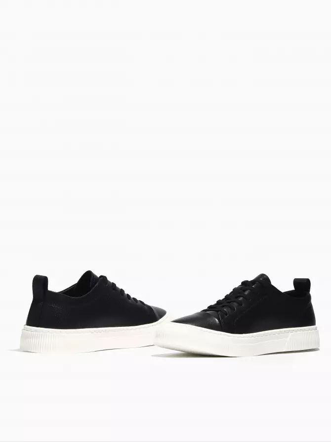 Men's Sneakers Respect: black, Summer - 04