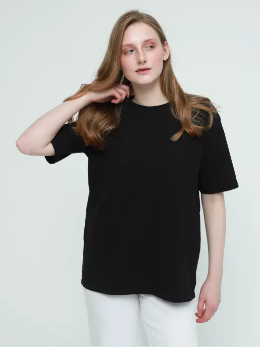 Жіноча футболка URBAN TRACE: чорний, Літо - 01