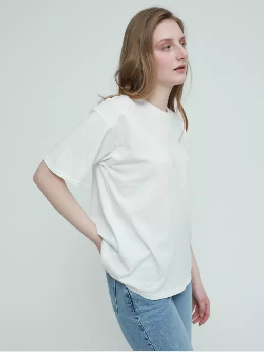 Женская футболка URBAN TRACE: белый, Лето - 01