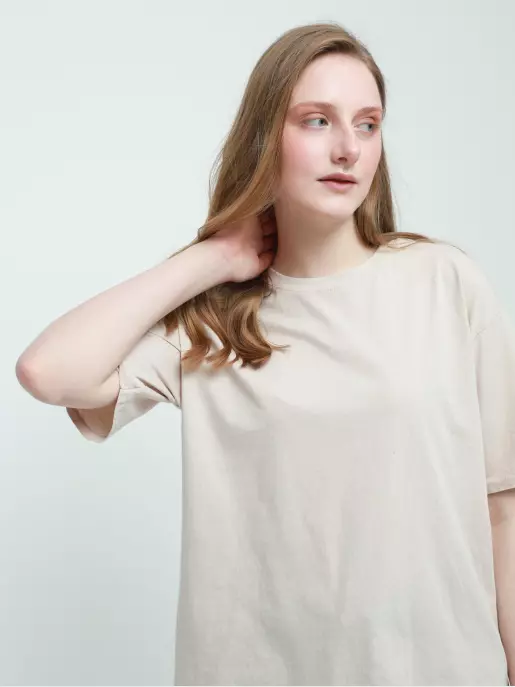 Women`s T-shirts URBAN TRACE: beige, Summer - 02