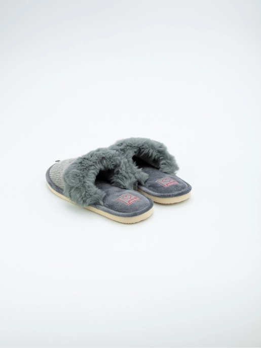 Чоловіче та жіноче домашнє взуття GEMELLI: бежевий, Зима - 09
