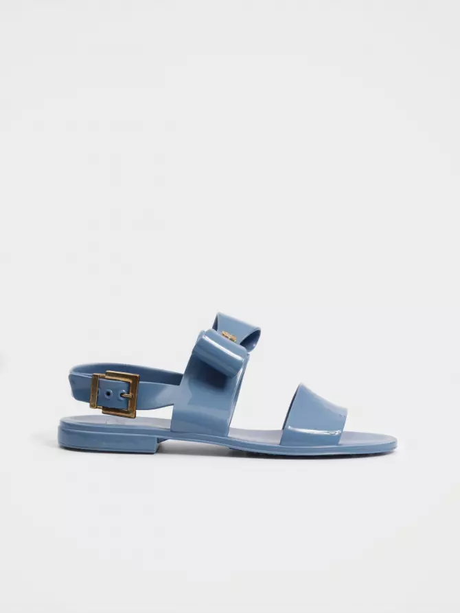 Women's sandals : blue, Summer - 00