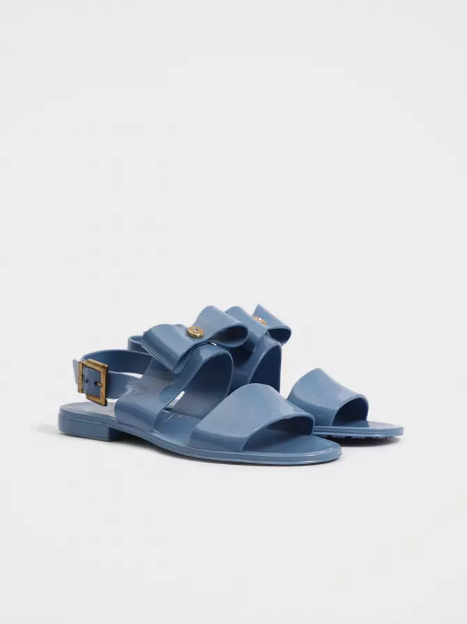 Women's sandals : blue, Summer - 01