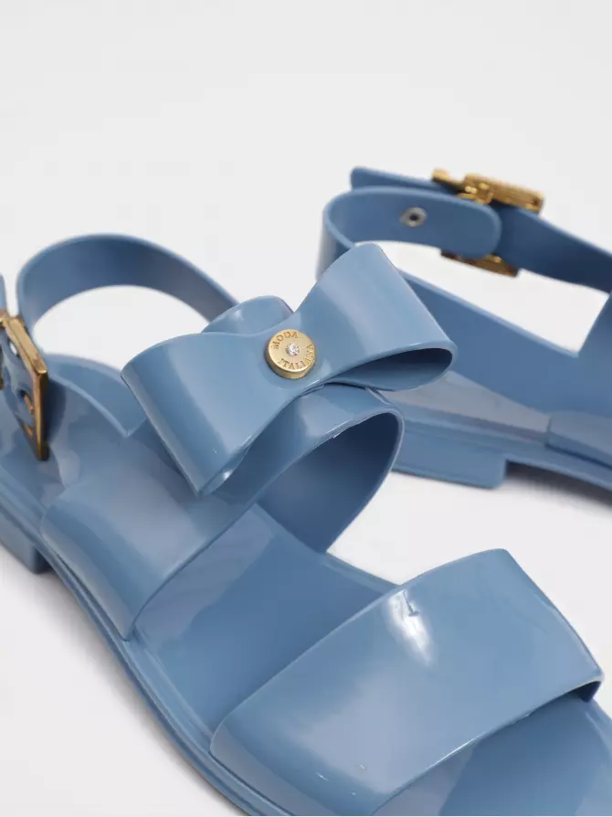 Women's sandals : blue, Summer - 02