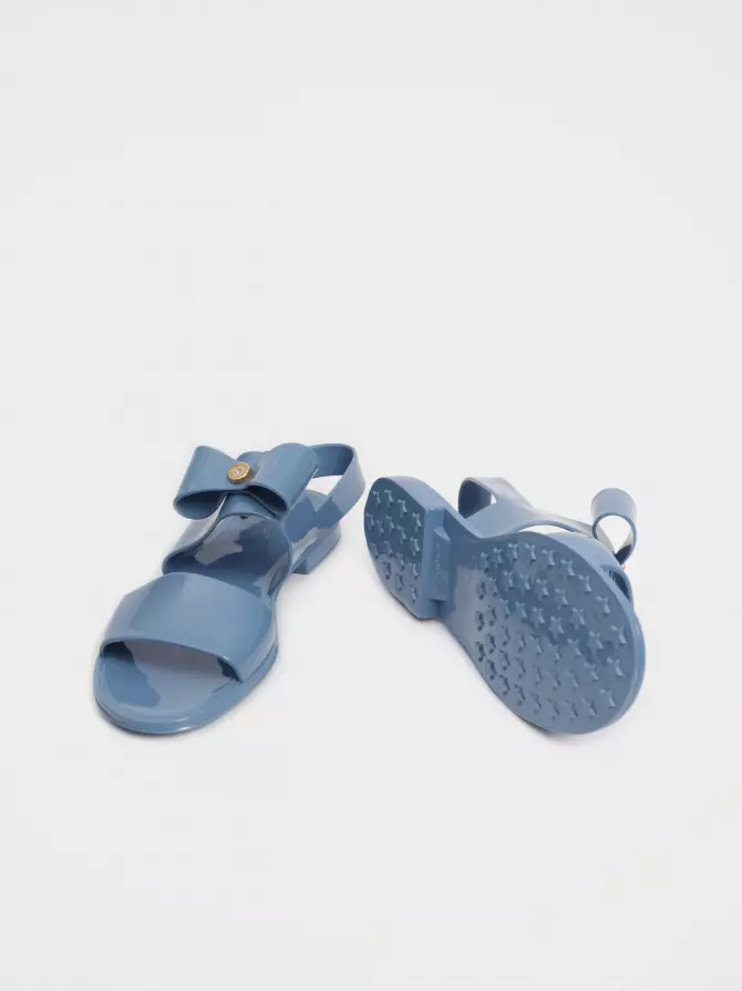Women's sandals : blue, Summer - 04