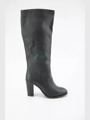 Female high boots Respect:  blue, Winter - 01