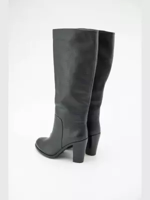 Female high boots Respect:  blue, Winter - 02