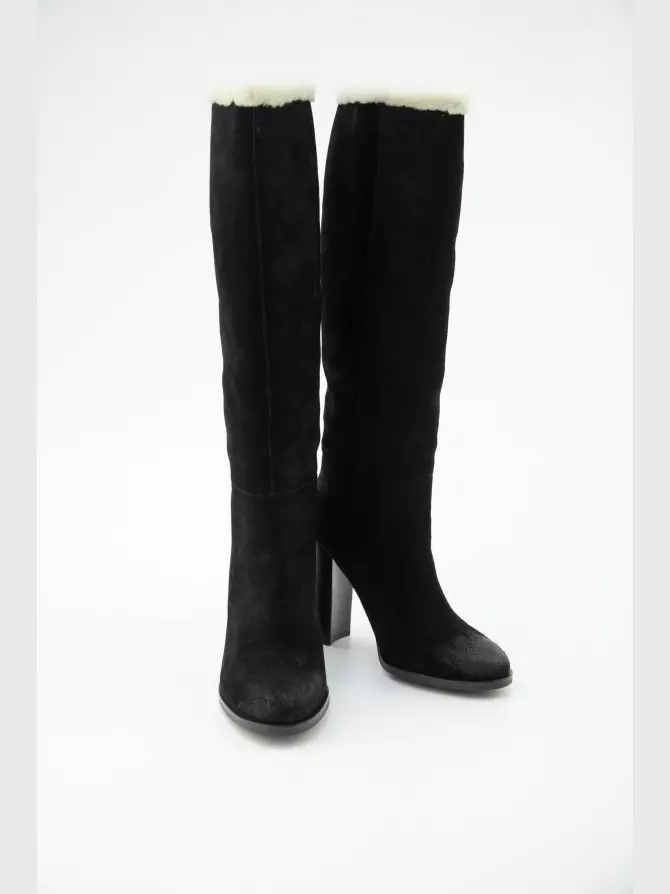 Женские сапоги Respect: чёрный, Зима - 03