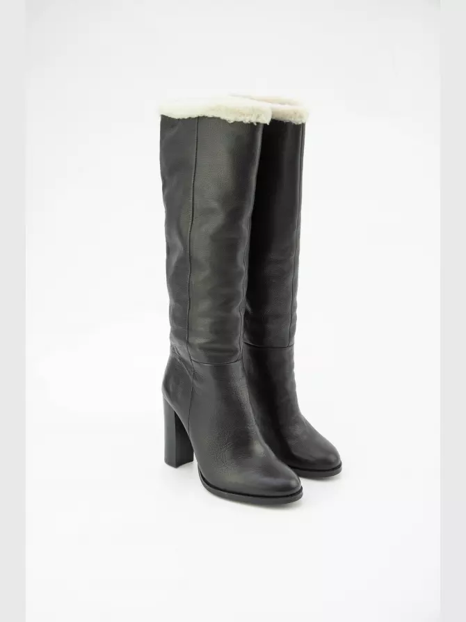 Женские сапоги Respect: чёрный, Зима - 01