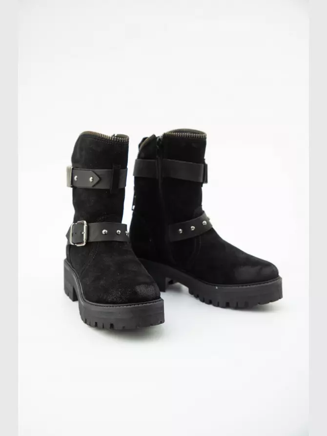 Женские ботинки Respect: чёрный, Зима - 03