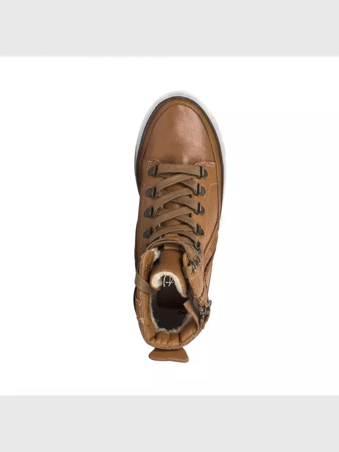 Жіночі черевики Respect: коричневий, Зима - 01