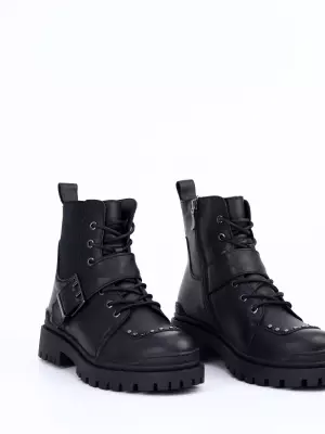 Жіночі черевики Respect:  чорний, Зима - 02